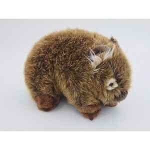 Minkplush Tubby the Wombat Plush Stuffed Animal Australian Wildlife 6.5"